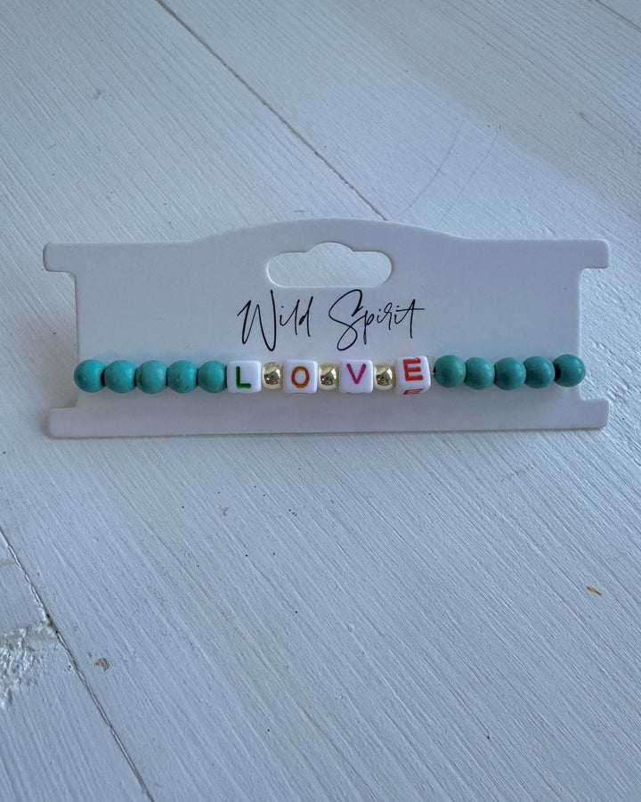 LOVE Bead Bracelet