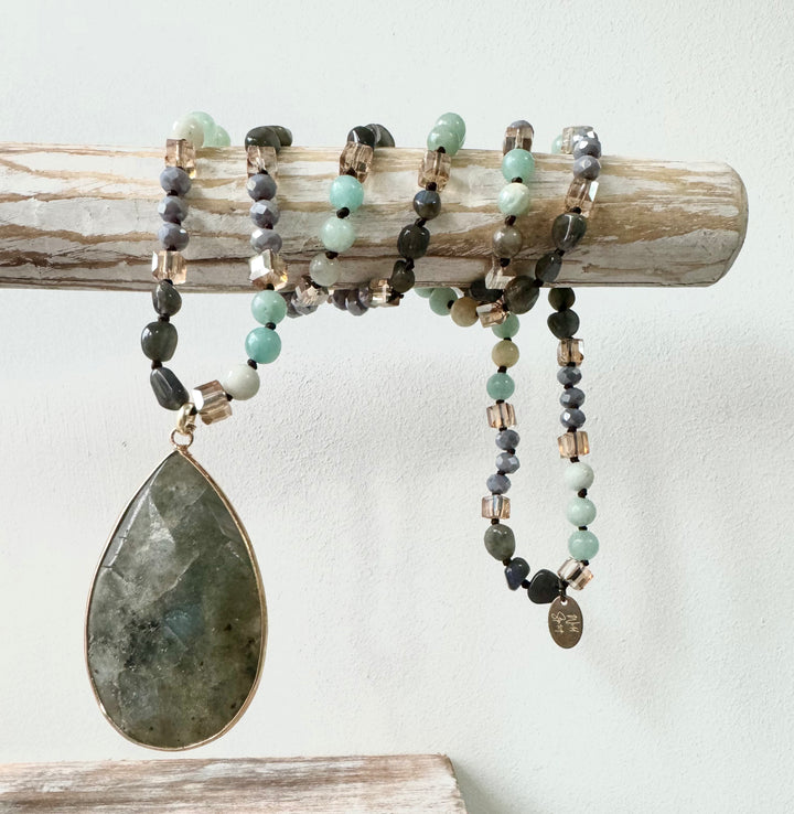 The Labradorite  Cleo Necklace