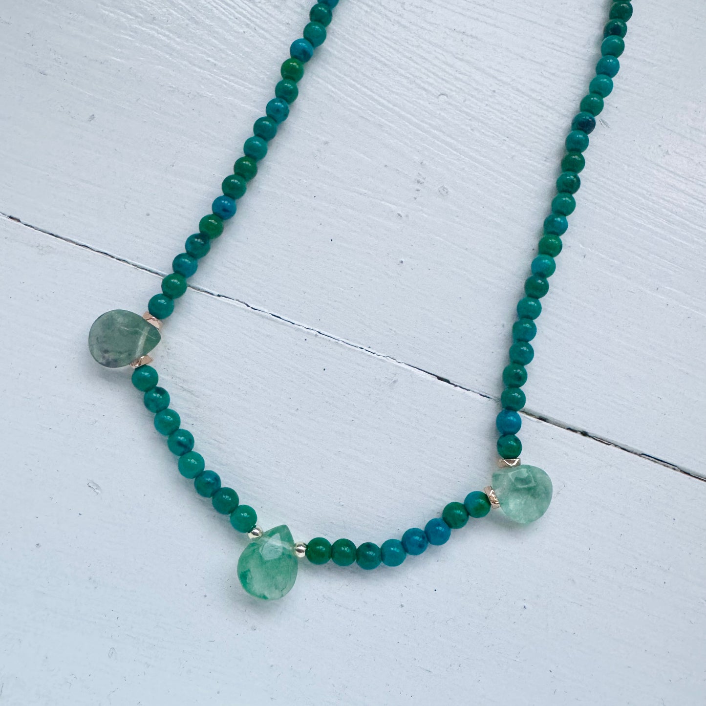 Green Aventurine 'Noa' Necklace