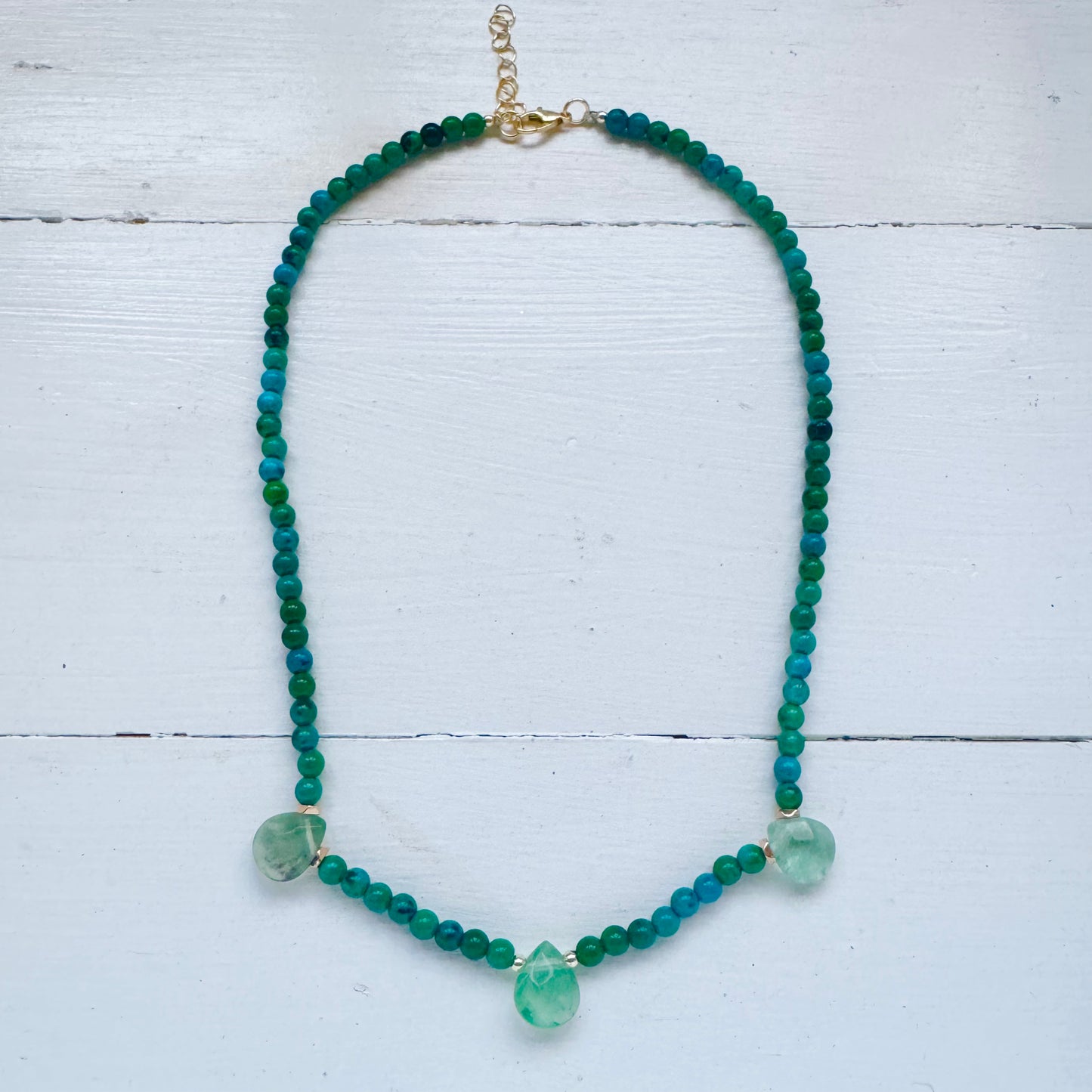 Green Aventurine 'Noa' Necklace