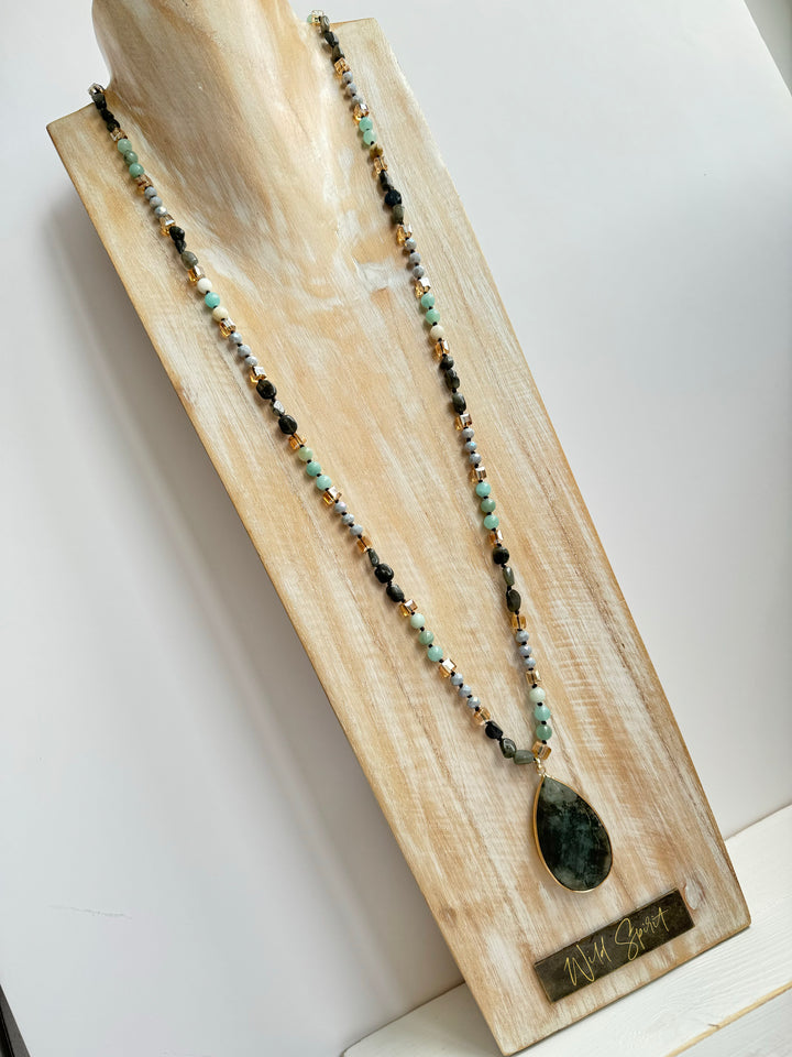 The Labradorite  Cleo Necklace