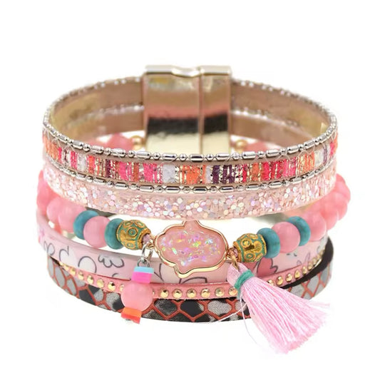 Kasia Boho Cuff Bracelet - (Pre-Order due end Jan)