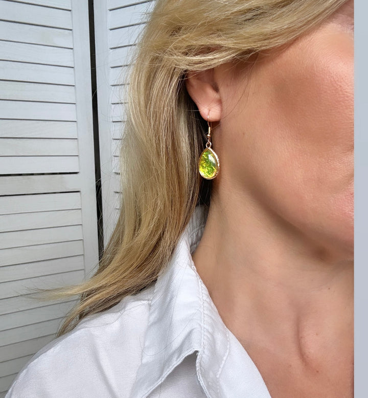 The Honey 'Olive' Earrings