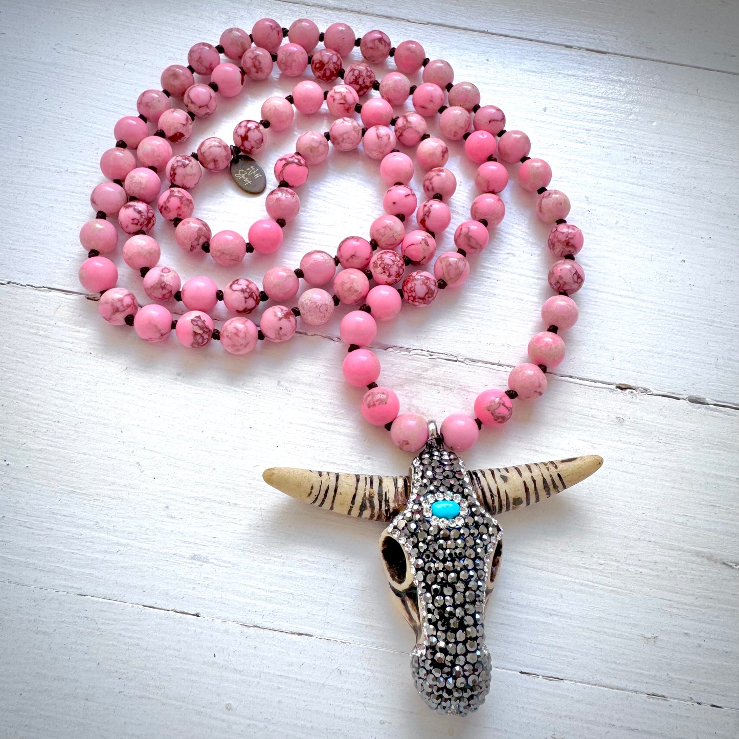 Pink Buffy Necklace (Pre-order delivery w/c 11th March)