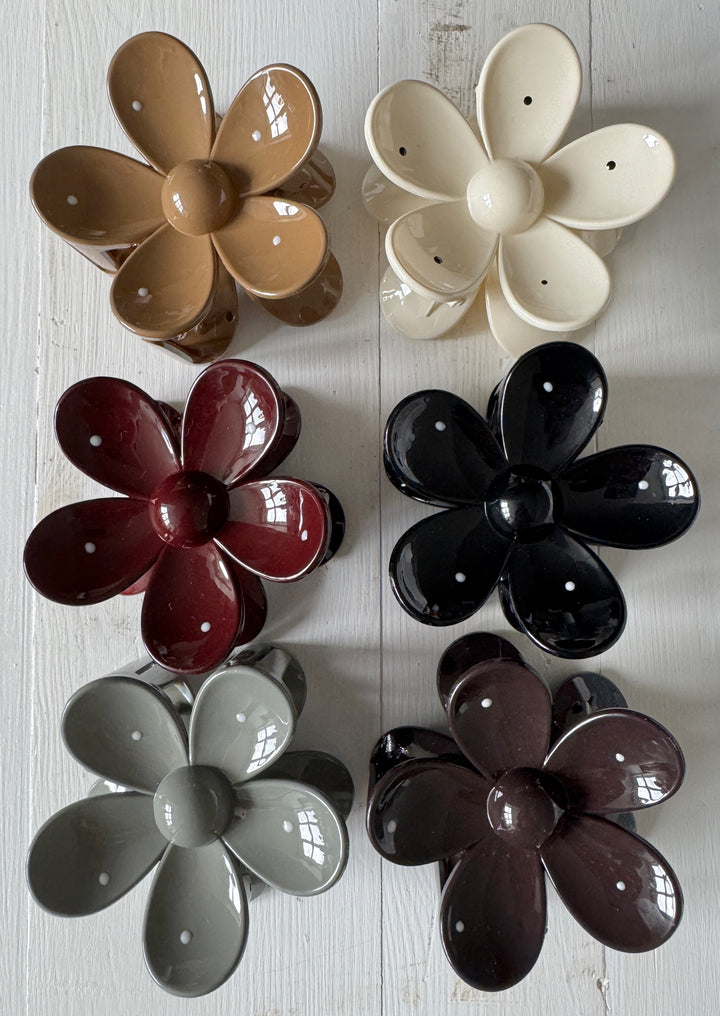 Large Polka Dot Daisy Claws (6 Pk)