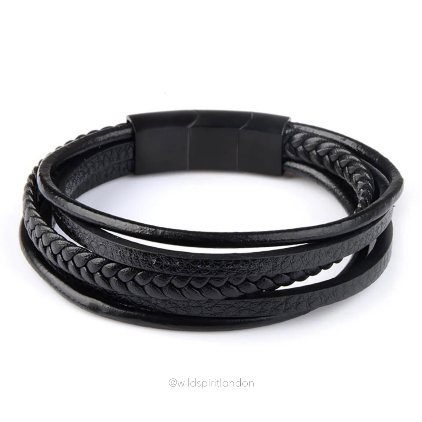 Men’s Hudson Leather Bracelet