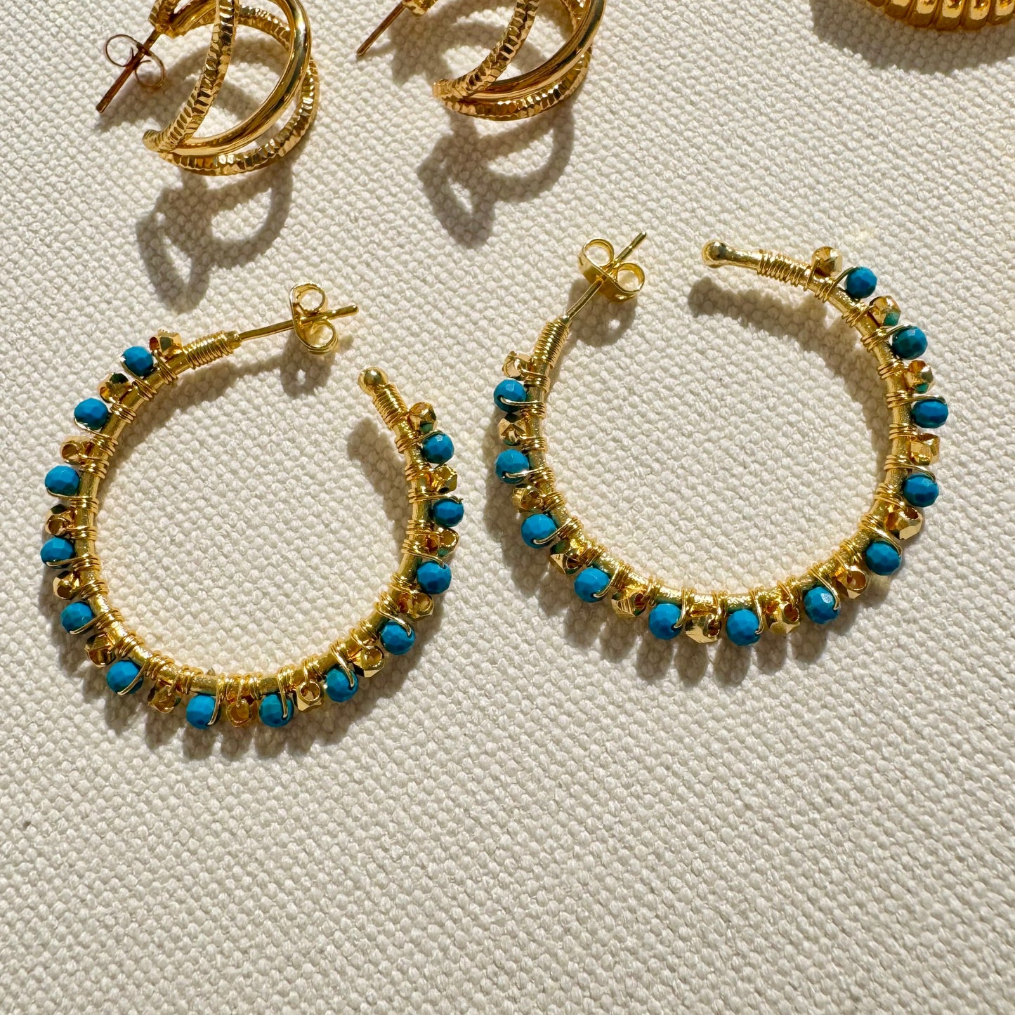 Turquoise ‘Cosmic’ Earrings