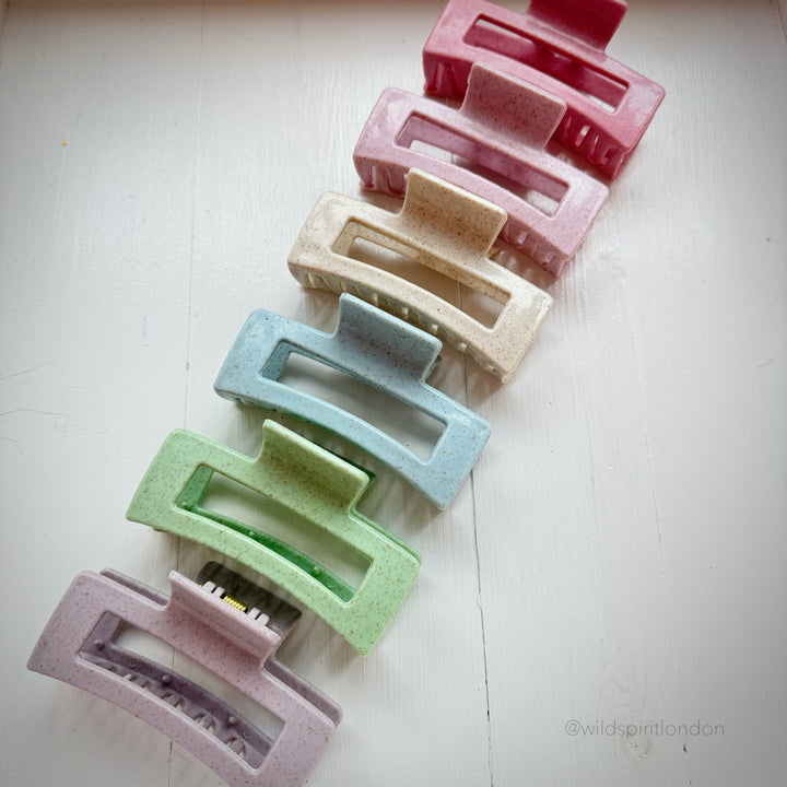 Pastel Set of 6 Medium Pastel Hair Claws