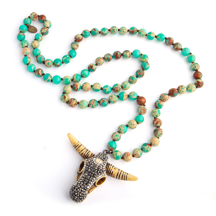 The Jade Green Buffy Necklace