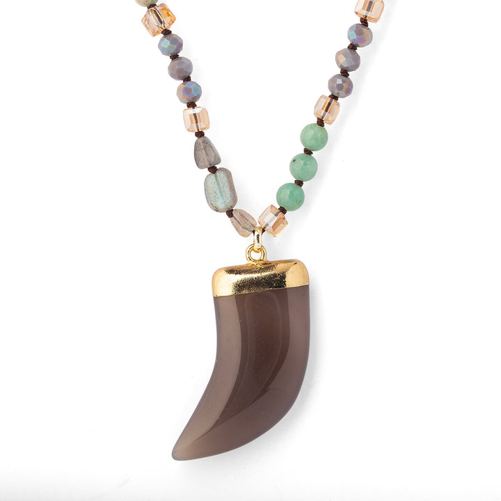 Kora Natural Stone Necklace