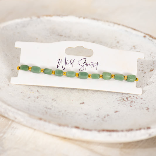 The Green Jade Nomad Bracelet (Pre-Order del mid Oct)