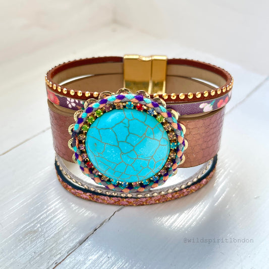 Zella Boho Cuff Bracelet (Pre-Order due end Jan)