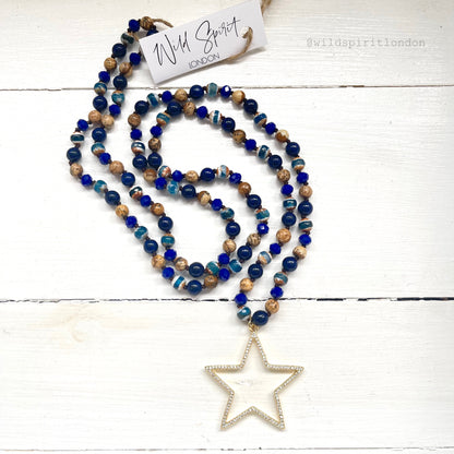 Starstruck Blue Necklace