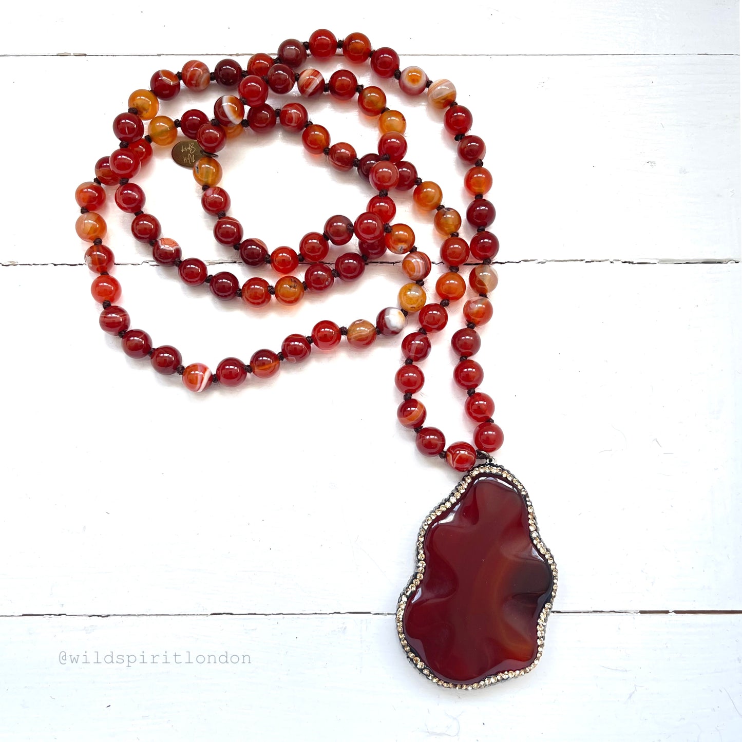 Red Bronwyn Necklace