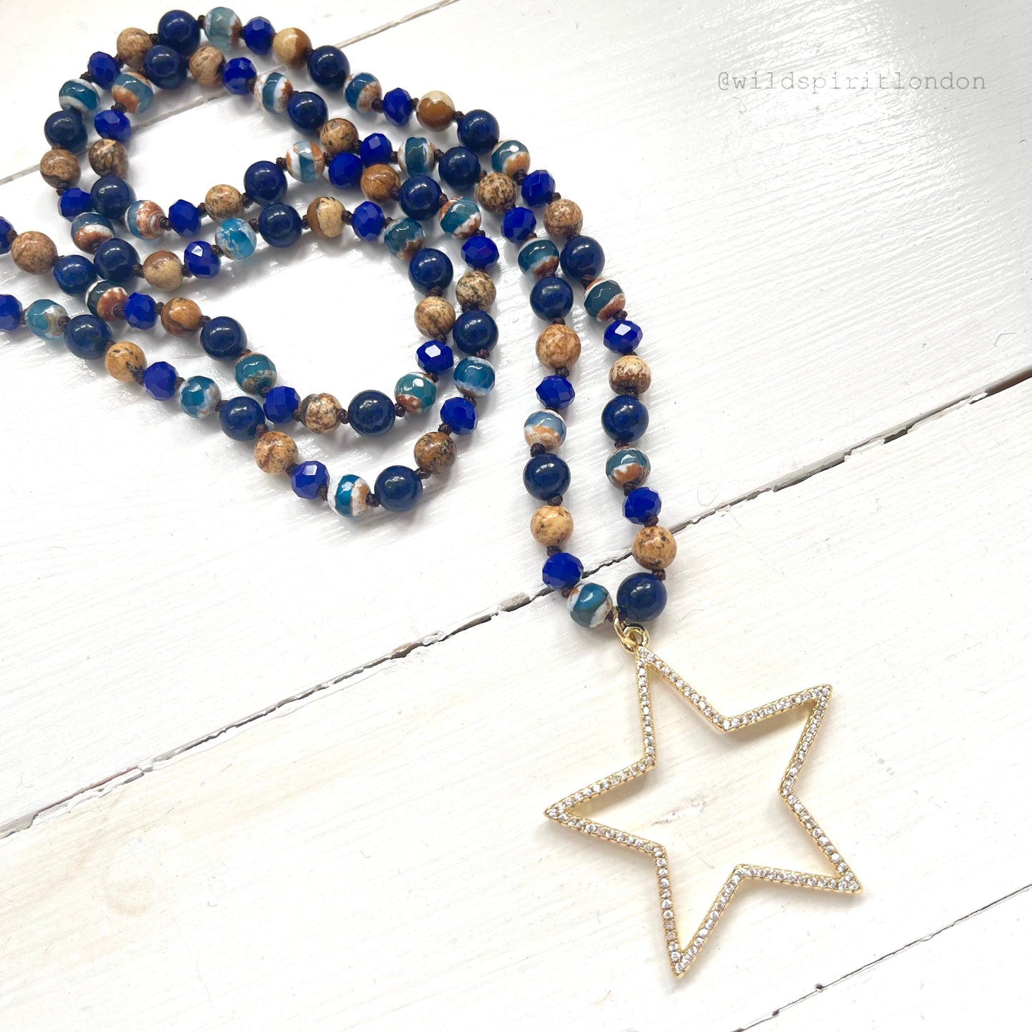 Starstruck Blue Necklace