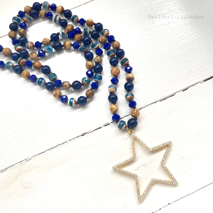 The Starstruck Blue Necklace