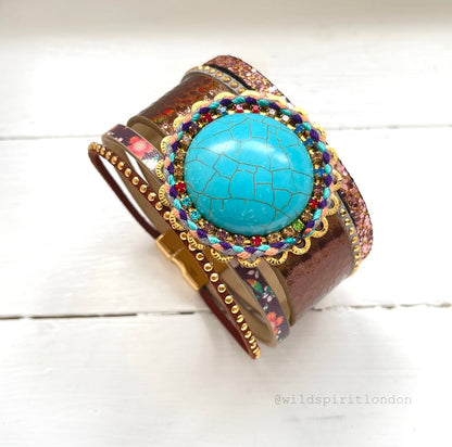 Zella Boho Cuff Bracelet (Pre-Order due end Jan)