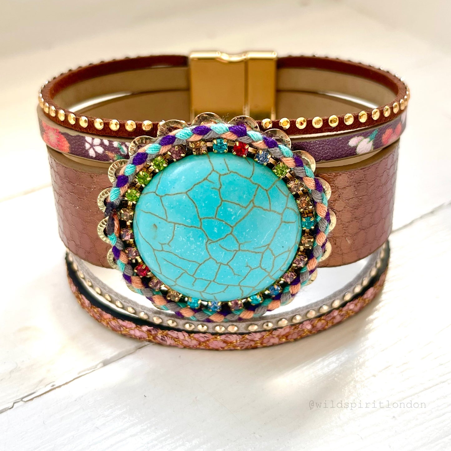 Zella Boho Cuff Bracelet (Pre-Order due end Jan)