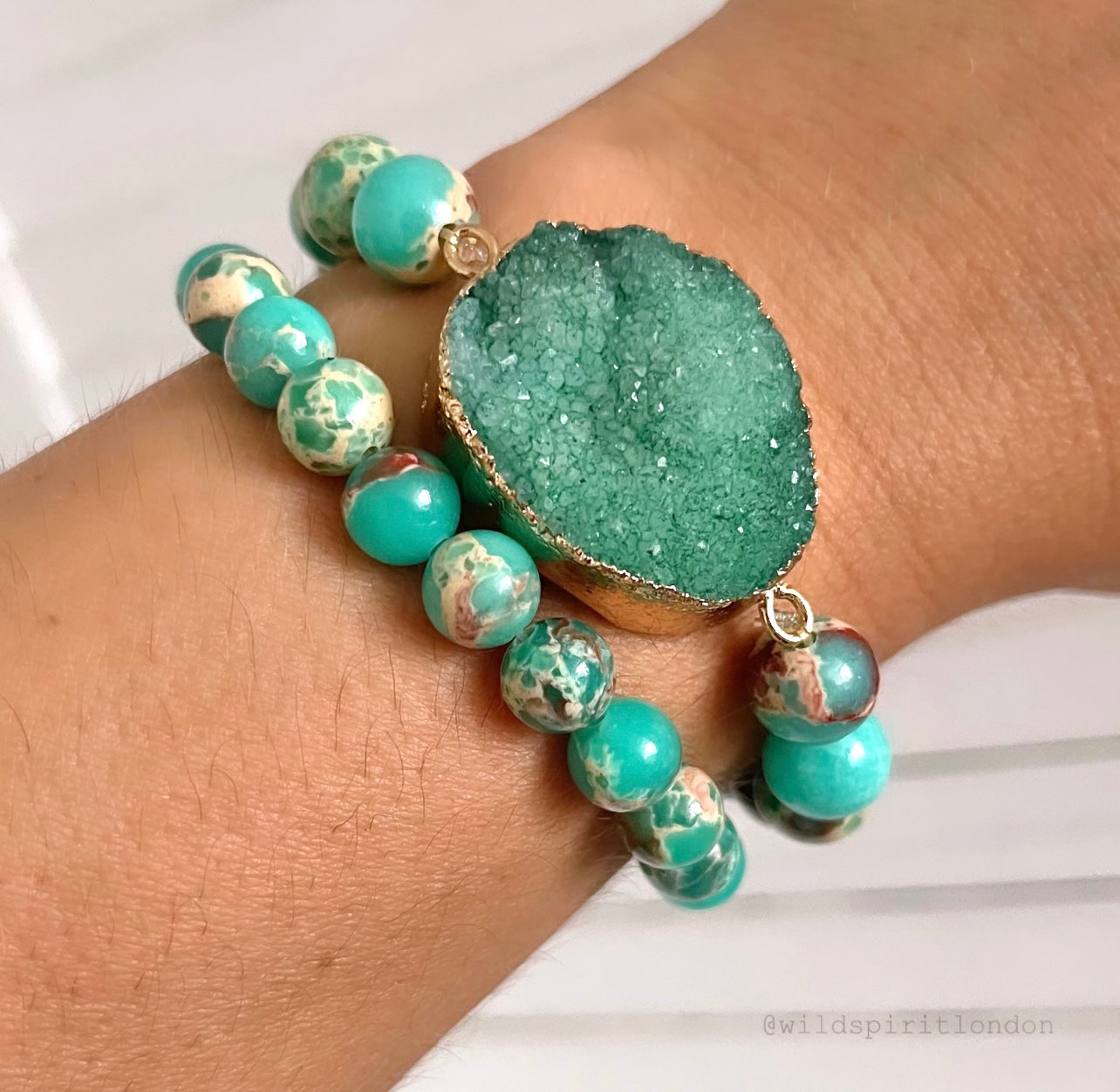 Jade Set of 2 Bracelets