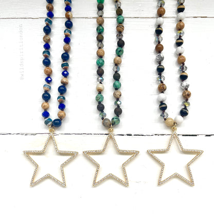 Starstruck Blue Necklace