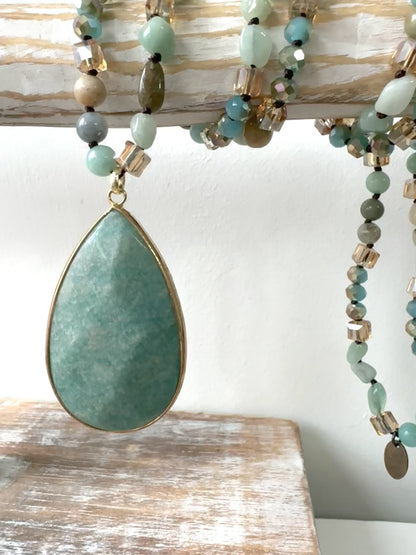 Amazonite Cleo Necklace