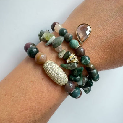 Forest Set of 3 Bracelets