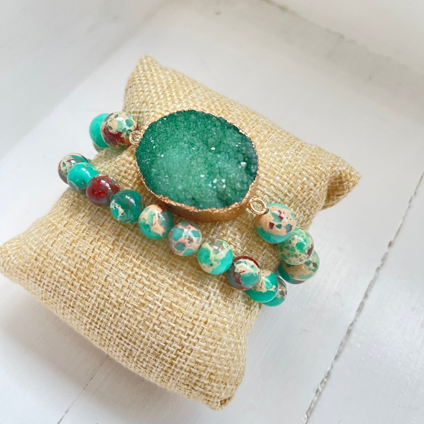 Jade Set of 2 Bracelets